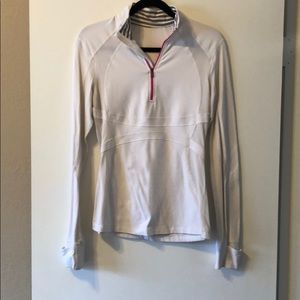 Lululemon lightweight white pullover